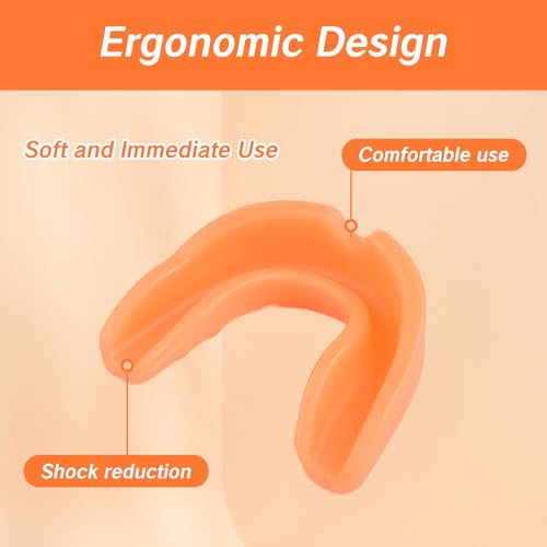 Yafiygi 030 3Pcs Mouth Guard For Braces Upper Lower Mouth Guard For Braces Sport Youth Adult Soft Mouthguard Teeth Protection thumb #5