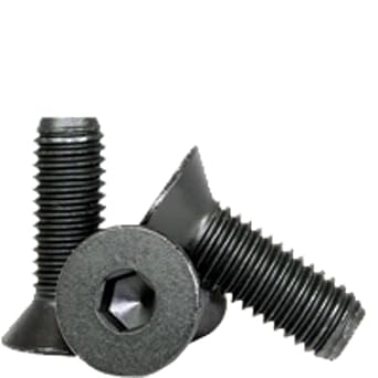 3/8"-16x1,Ft Flat Socket Caps Coarse Alloy Thermal Black Oxide