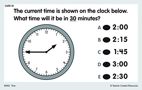 Teacher Created Resources Power Pen Learning Cards: Time (6462) #TOP4
