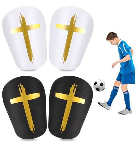 2 Pares de Canilleras Mini, 3.15 x 1.97 pulgadas Canilleras Mini para Fútbol miniatura 7