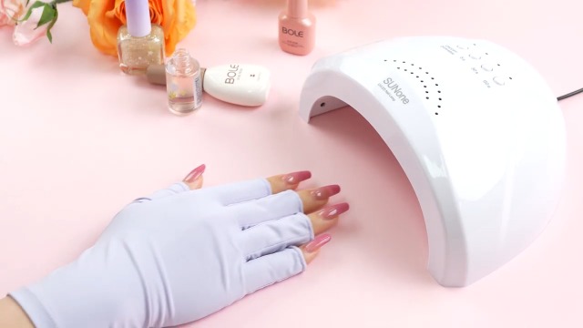 Watch chemotex UV Nail Gloves for Gel Nail Lamp on Amazon Live