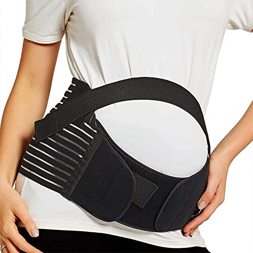 Cinturón de apoyo de maternidad, soporte de espalda para embarazo, alivio del dolor lumbar, soporte de cadera y pélvico para el trabajo de parto y recuperación, cómoda banda de cintura para futuras