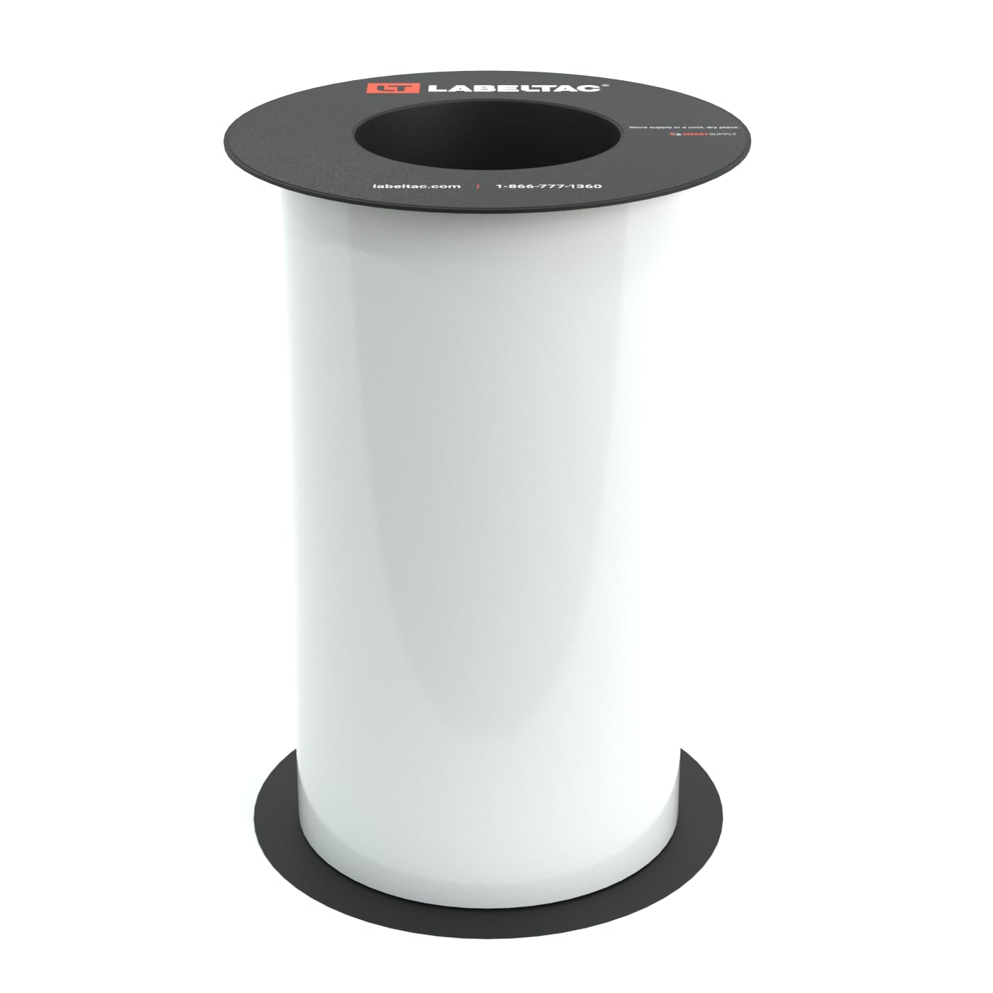 LabelTac 9 High Performance 10 Year Vinyl Label Supply 9" x 75' White