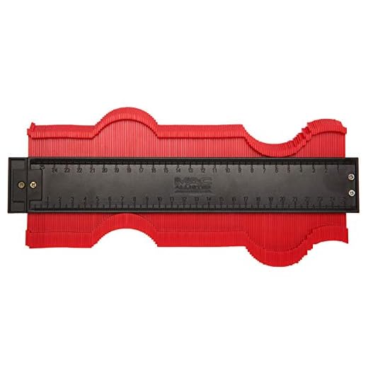 Awefrank Contour Gauge Duplicator 10 Inch Profile Gauge Shape Duplicator Copying Tool Pots Making Tool for Perfect Fit and Easy Cutting