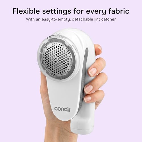 Conair Fabric Shaver & Lint Remover for Every Fabric, Rechargeable, 2" Head - image 6