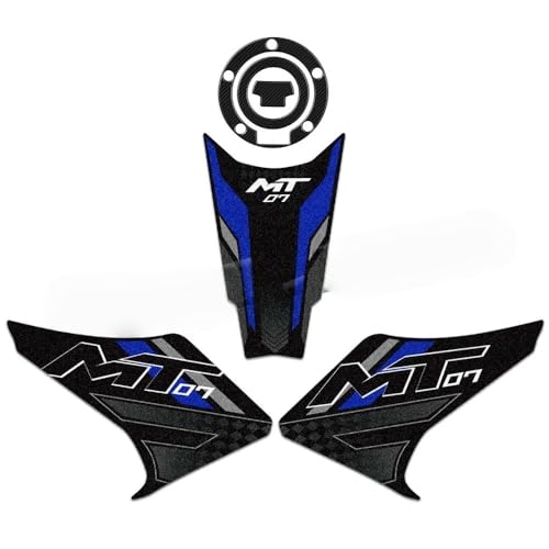 Autocollants antidérapants moto MT07 genouillères grip