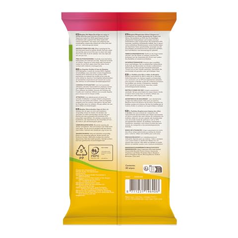 Beaphar - Pet Wipes – Ear & Eye Wipes for Cats & Dogs - Gently cleans around delicate eyes & ears – 100% Plant-Based, Biodegradable Wipes – With Chamomile – 30 Wipes – pH neutral - no perfume