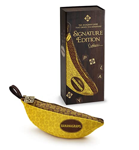 BANANAGRAMS | Édition Signature – Exclusivité Amazon | Jeu de Mots | À partir de 7 Ans | 1 à 8 Joueurs | Temps de Jeu de 30 Minutes