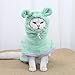 Harikaji Dog Bathrobe Towel, Cat Bathrobe Microfiber Fast Drying Absorbent Hooded Bath Towel for Puppy Small Medium Large Dog Cat(Green,XS)