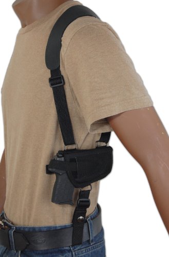 Barsony Cross Harness Shoulder Holster For 22 25 32 380 Pistol Kel-Tec .32 P3At .380 Right #TOP3