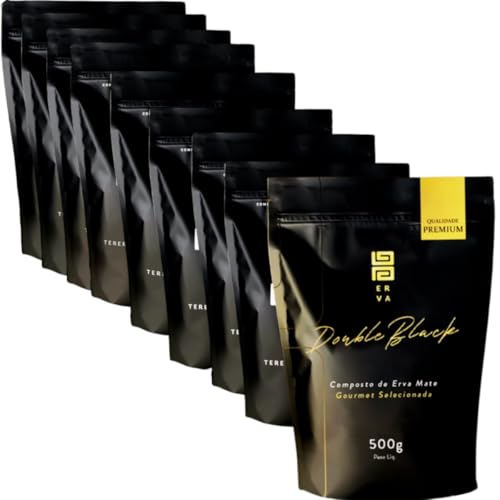 Erva Mate Tereré 500g Black Erva Escolha o Sabor + Acompanha Medidor (Colher medidora) (HORTELA ICE)