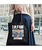 Hippowarehouse Ross i'm Fine Tote Shopping Gym Beach Bag 42cm x38cm,10 litres #1