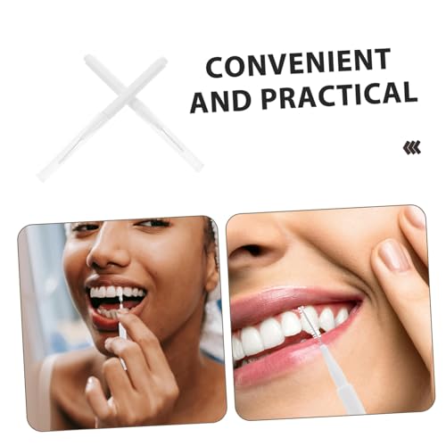 Homoyoyo 12 Stück Teiliges Weiße Zahnreinigungsbürsten für Zahnzwischenräume Weiche Interdentalbürsten zur Plaqueentfernung Sanfte Zahnpflege für Gesünderes Zahnfleisch und Einfache – Bild 4