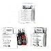 AYCOS 1oz Tattoo Ink - Black Red Tattoo Ink - Ink Set A Classic Combination of Black and Red - Suitable for Professional Tattoos and Artist