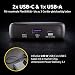 Intenso Powerbank HE25000 140W Power Delivery, 25000mAh Externer Akku, Schnellladung für MacBook, iPhone, Samsung Galaxy, iPad – USB-C Kabel & Transporttasche inklusive