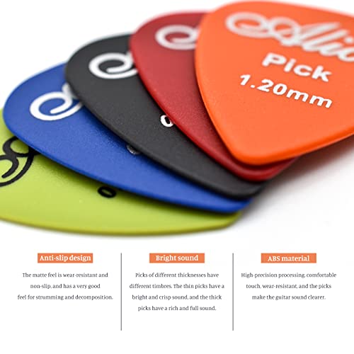 Médiators pour guitare,Skyzone 30 pièces Médiators en forme de coeur Plectres de guitare pour guitare acoustique… - Les Beatles, Paul McCartney, John Lennon, RIngo Starr, George Harrison Médiators pour guitare,Skyzone 30 pièces Médiators en forme de coeur Plectres de guitare pour guitare acoustique… – Image 6