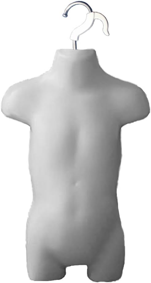 White Toddler Mannequin Torso