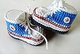  Babyschuhe Turnschuhe gestrickt gehäkelt