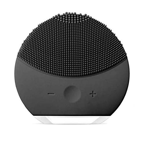 Esponja Mini Elétrica Massageadora Para Limpeza Facial Preto
