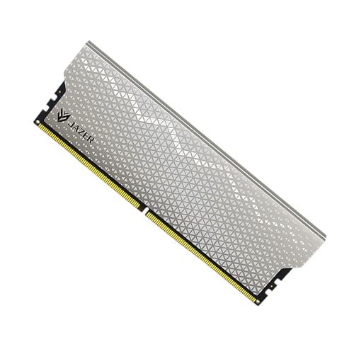JAZER RAM DDR5 16Go 4800MHz CL40 DIMM Mémoire pour PC de Gamer Module Simple XMP 3.0 / Expo,PC Mémoire- (1x16Go)
