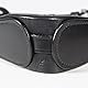 PFIFF 102839 Trensenzaum ’Elegance’ Lacknasenriemen anatomisch, schwarz-weiß Cob
