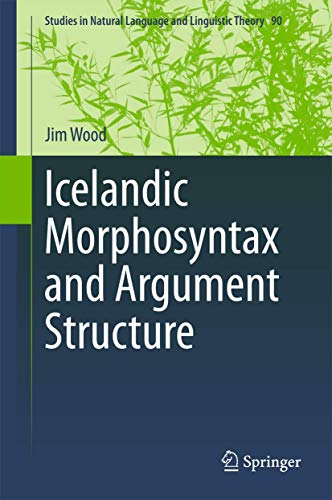 Icelandic Morphosyntax and Argument Structure view 2