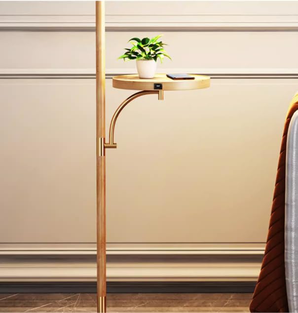 WouND Lámparas de pie de madera maciza y diseño artesanal 5