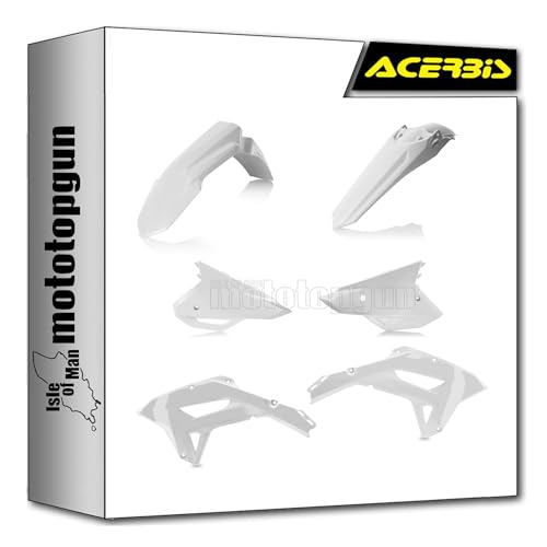 Plastique cache carénage Acerbis blanc 0024581.030 Honda CRF 450 RX