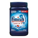 Finish Powerball MAX-In-1 Automatic Dishwasher Detergent, 117 ct. Net Wt 74.1 Oz,, ()
