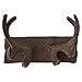 Comfify Vintage Cast Iron Deer Antlers Wall Hooks Antique Finish Metal Clothes Hanger Rack w/Hooks | Includes Screws and Anchors | in Rust Brown | (Antlers Hook CA-1507-24)