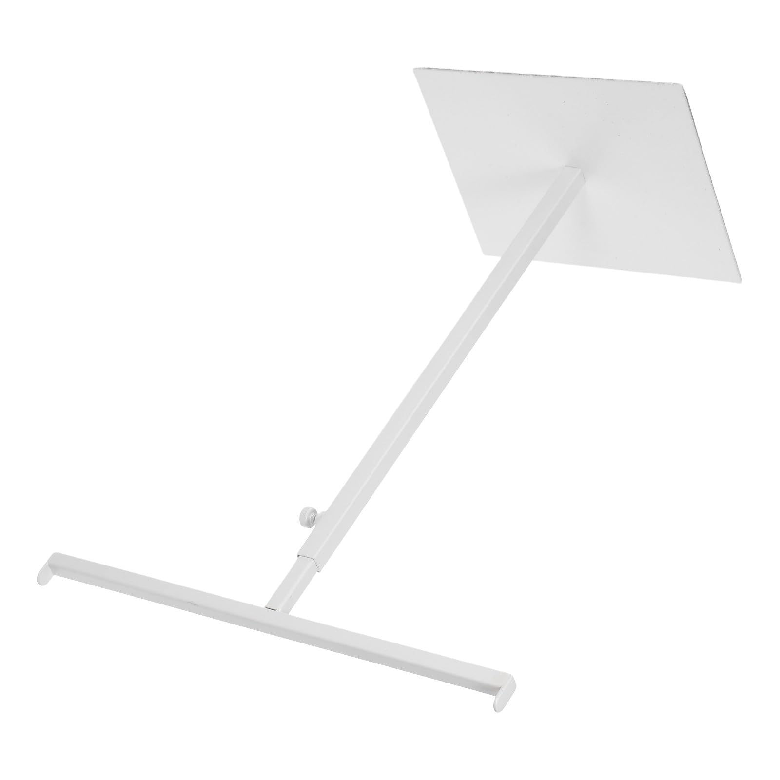 Expositor Soporte Bolsos Ajustable Inoxidable Blanco de Acero de Resistente Ligero Organizar y para Pañuelos Armario Baño