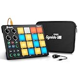 TempoPAD MIDI Drum Controller, 16 RGB Backlit Beat Pads, 4 Assignable Knobs, USB...