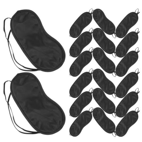 ROMISBABA �g���̂ă|���G�X�e�����A�C���� 20���Z�b�g �u���b�N �����p�A�C�J�o�[ �ډB���p�b�` �g�їp ���s ���Q �I�t�B�X����