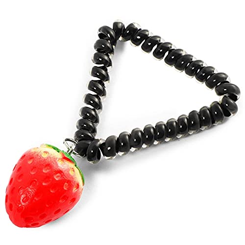 Telephone-Cord-Hair-Ties-Fruit-Hair-Accessories-4-Pack