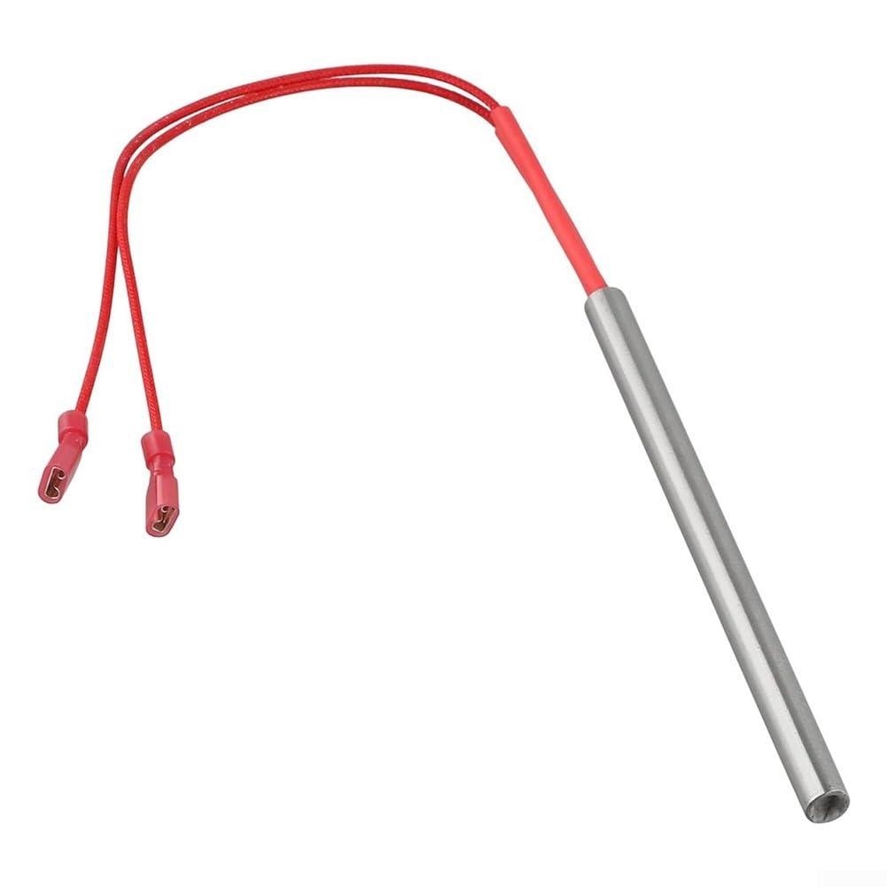 Barra de encendido de estufa de pellets de 300 W 230 V, elemento calefactor de acero inoxidable de 9,5 mm x 150 mm, pieza de repuesto para quemadores P6 P9 P12, accesorio de alto brillo para
