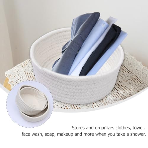 Panier de rangement tissé main : la solution simple pour organiser vos serviettes
