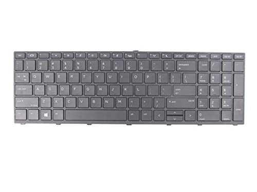 Lapso India Laptop Keyboard Compatible For HP Probook 450 G4 455 G4 470 G4 Series Keypad, Grey