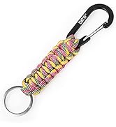 EOTW Paracord Schlüsselanhänger Karabiner Personalisiert Karabinerhaken D Ring Schlüsselband Schl...