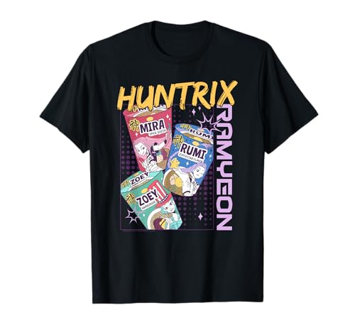 Kpop Demon Hunters Halloween Huntrix Ramyeon Full Color T-Shirt