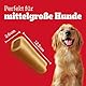 Pedigree Hundesnacks Riesenknochen für mittelgroße Hunde mit Rind & Geflügel, 24 Stück (12 x 2 Stück)