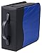 Deluxe 320 Disc CD/DVD Media Case - Blue - with New and Improved Inserts, double the thickness and all tabs pulled