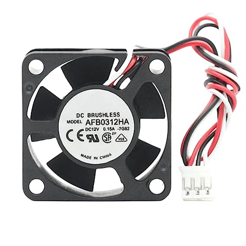 Ventilador de refrigeración 3010 silencioso AFB0312HA de 12V con flujo continuo