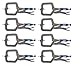 Kreg KHC-MICRO Face Clamp, 2", Sold as 8 Pack