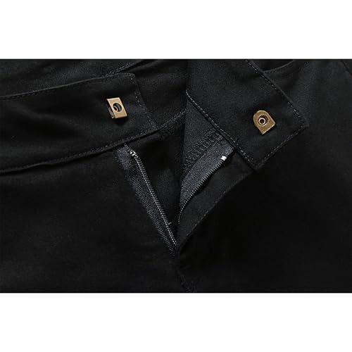 Modern Casual Stretch Twill Cotton Pants for Boys; Long Trousers for Little Boys3