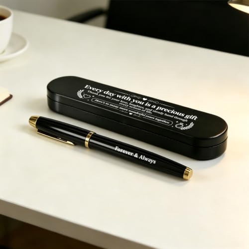 Forever & Always Engraved Gel Pen, Keepsake Present for Husband & Wife - Image 4