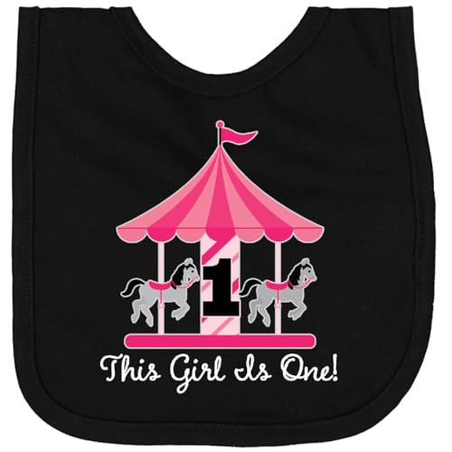 inktastic 1st Birthday Party Carousel Horse Newborn Bib