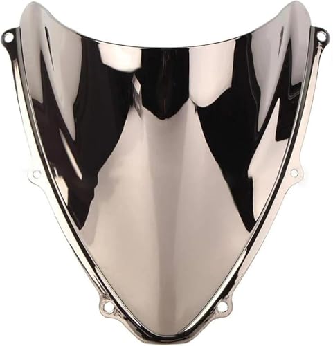 Déflecteurs de Pare-Brise Moto Suzuki GSXR600 K6 K7 Argent Bulle