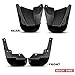 Ewfwerg Splash Guard 4X Front & Rear Flaps Heavy-Duty Black for Honda for Civic 1996-2000 L4 1.6L-Engine 08P09-SO4-100 08P09SO4100