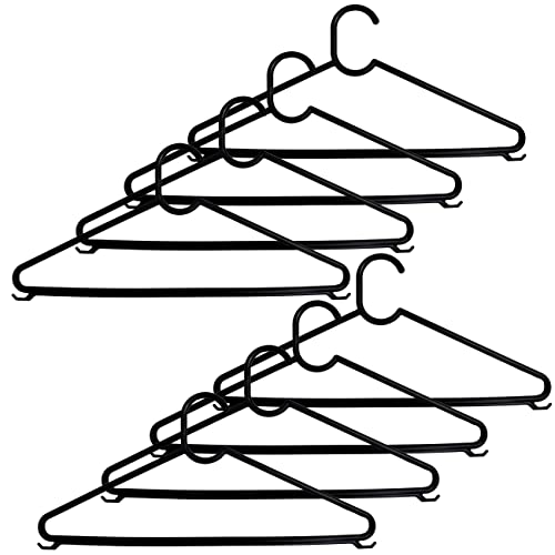 Kit com 30 Cabides Slim De Plástico Para Roupas