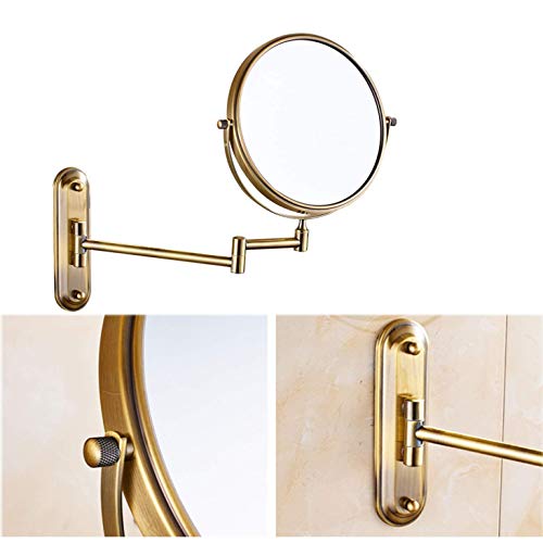Miroir pivotant 360 degrés avec miroir grossissant 3X extensible - 6